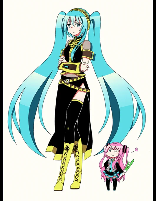 初音ミクで巡音ルカ #VOCALOID 