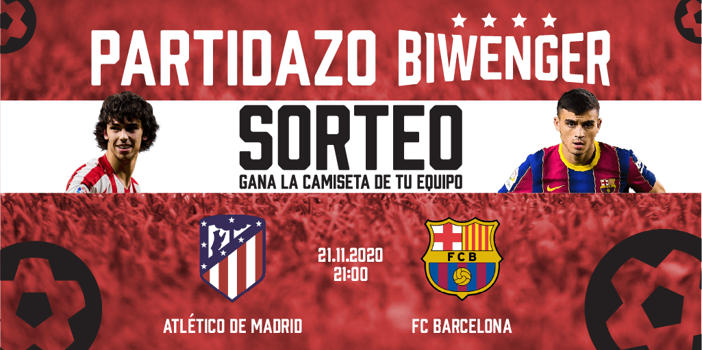 biwenger's tweet photo. 🚨 Atlético de Madrid - FC Barcelona, El Partidazo Biwenger

📝 Requisitos:

📲 Síguenos + Rt

⚽️ Da un resultado

⏰ Hasta el sábado a las 21:00h. El lunes se hará un sorteo entre los acertantes de las 3 redes sociales

👉 La previa de @Espanyol_guia: https://t.co/FnC2Ze5PCe https://t.co/oNTlb6NtSr