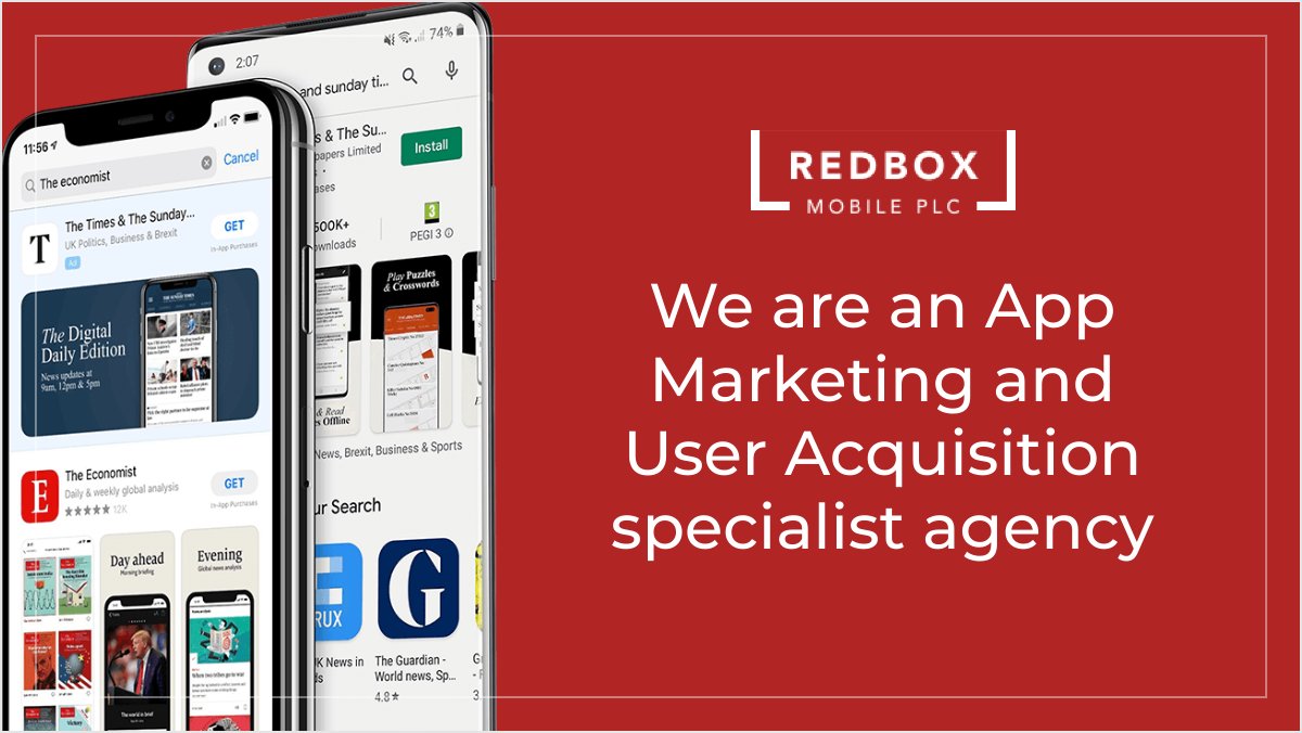 RoryRedbox's tweet image. November Newsletter - Redbox Mobile - mailchi.mp/6c63d3834c45/o… This month we interview one of our clients &quot;BlackDollar&quot; about the launch of their app and offer advice on how to get your App ready for Black Friday.