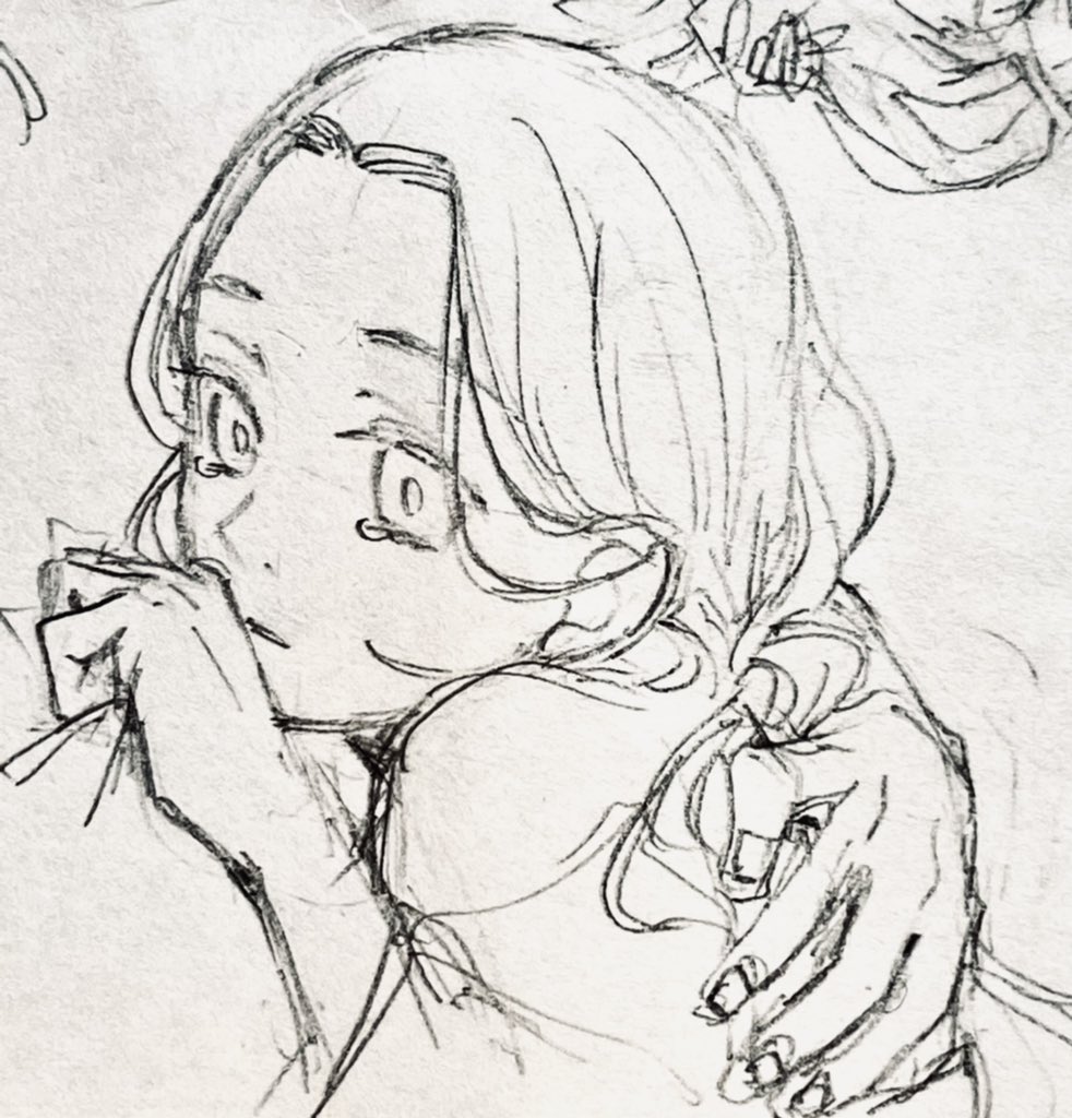 らくがき
ちどりではないです。 