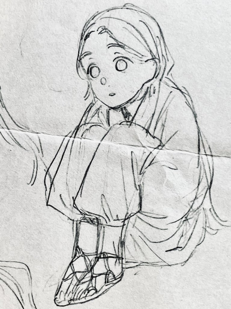 らくがき
ちどりではないです。 