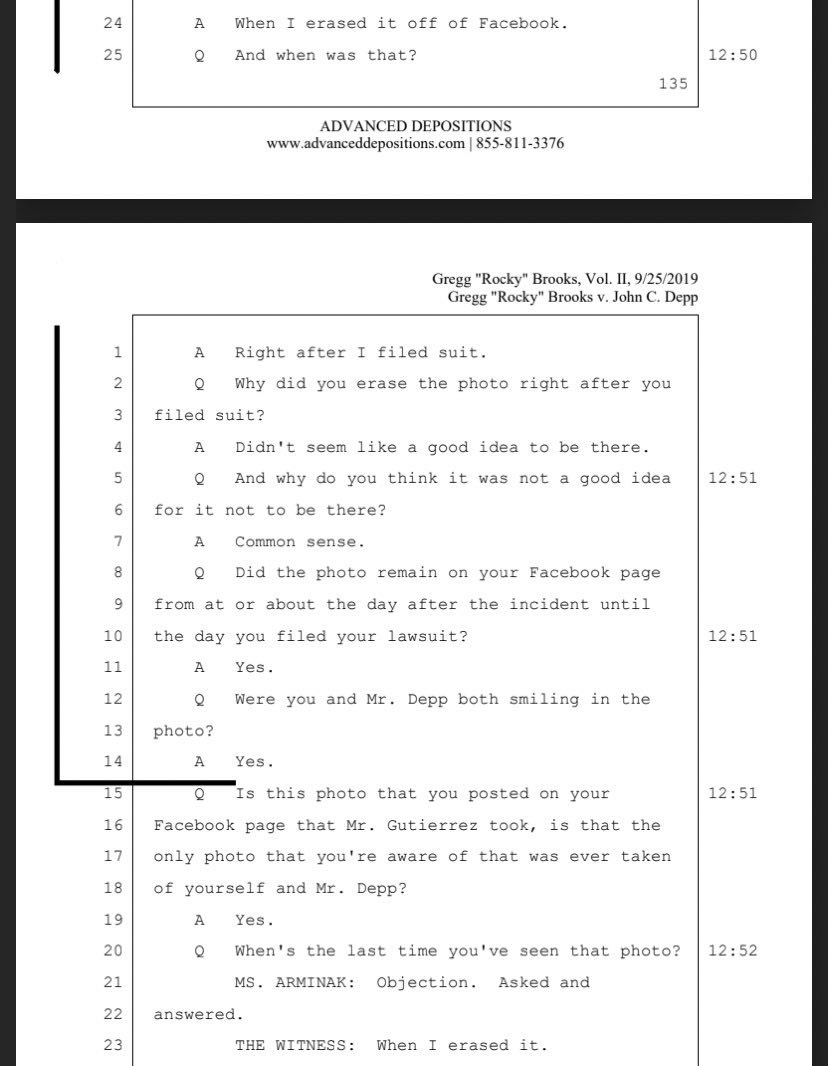 Rocky claimed the injury he suffered from Johnny making him having a PTSD or something to that effect. Yet, the above pic was posted on his Facebook, and he has just deleted it right after he filed the lawsuit a year later because 'it doesn't look good'