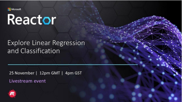 Microsoft Reactor tweet media