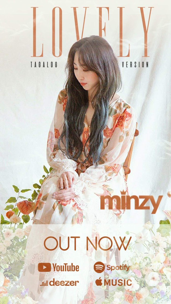 “Wag mag-alala, ‘di ka nag-iisa” on repeat! 👉🏽🥺👈🏽

Music Video of “Lovely (Tagalog Version) by Minzy is now OUT on our Youtube Channel! 

STREAM NOW!

(Add this to your Story or Fleet!)