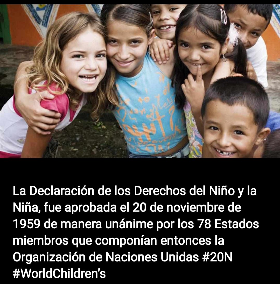 #DíaInternacionalInfancia