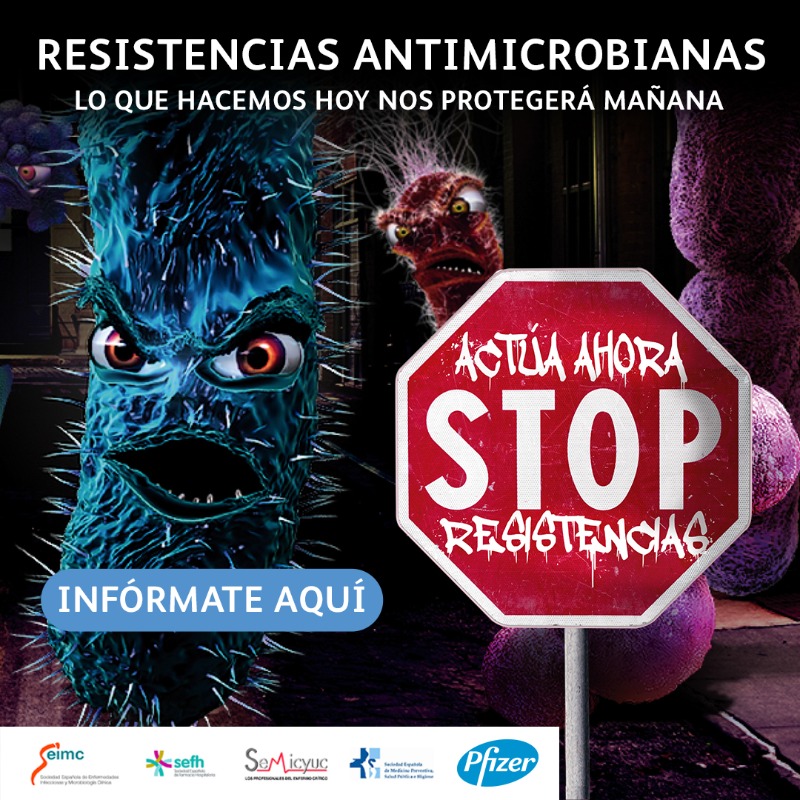 pfizer_spain's tweet photo. Resistencias antimicrobianas
Lo que hacemos hoy nos protegerá mañana
Infórmate aquí: 
https://t.co/mkcUNO8MNl
