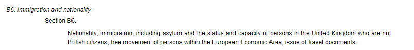 3/ But it is worth noting that the debates, and the guidance notes on the measures, do not address the competence issue under Schedule 5 of the Scotland Act, which reserves movement of persons to Westminster (see the concerns of  @ProfTomkins)