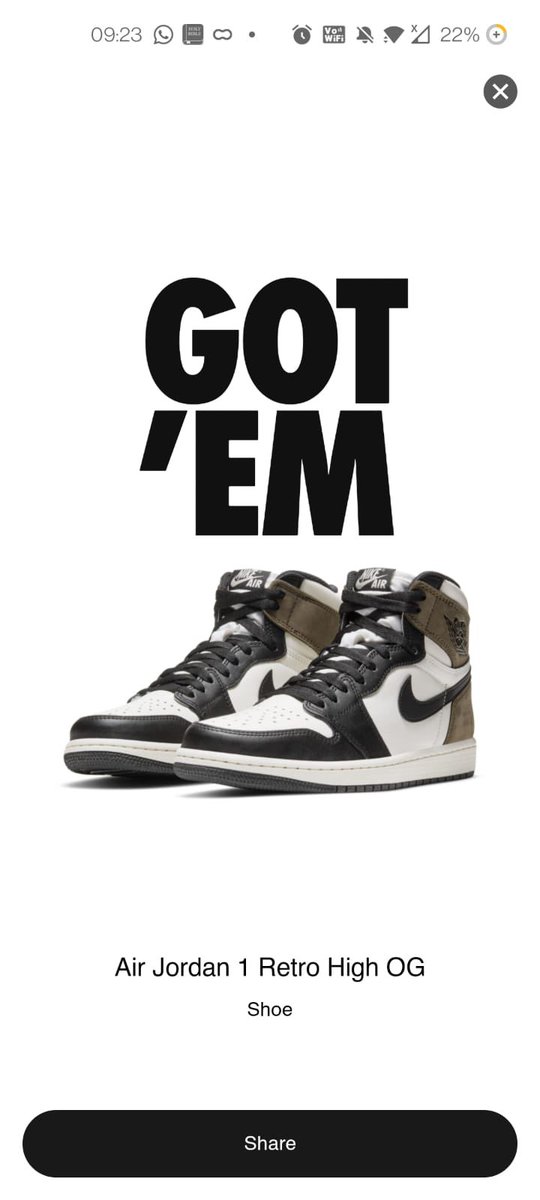 DeeJetHohn's tweet photo. @thesolerestocks Size 7! https://t.co/lPMpLNYvHO