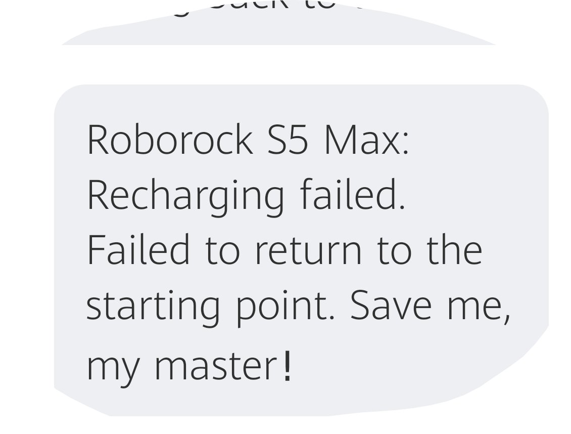 Currently driving home to save my robot cleaner once again after it sent me a message "help me master" Gonna start posting #helprobots when they need some help