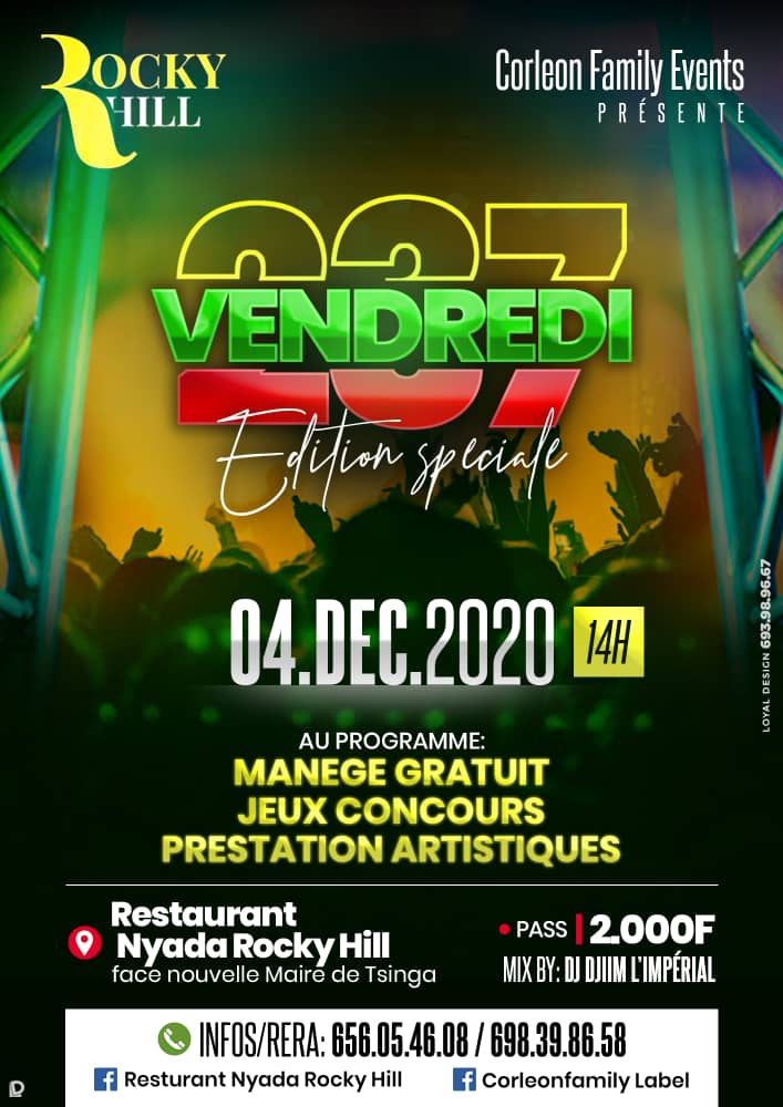 RestaurantRocky's tweet photo. Les fêtes de fin d'année s'annoncent douces chez rocky hill. Ce 04 décembre,  ne manquez pas ce grand moment de détente seul ou en famille https://t.co/InOV6BdN4G