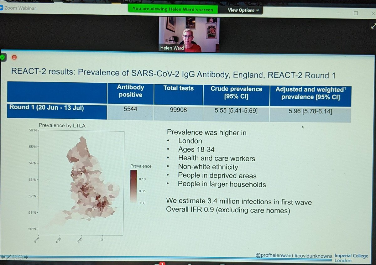 The survey allowed an estimate of 3.4 million cases overall (cf 0.5 million via normal mass testing) #CovidUnknowns