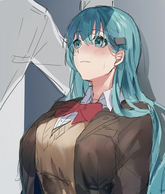事故で壁ドンされる鈴谷(+10分)
#艦これ版深夜の真剣お絵描き60分一本勝負
#艦これ版真剣お絵描き60分一本勝負_20201120
金ロー見たいのでフライング 
