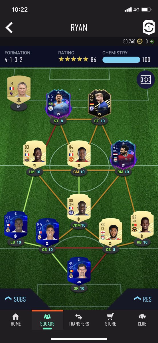 FutPenny's tweet photo. Squad for this weekend league. Good luck everyone 🤞🏻 #weekendleague #FUTChampions #fifa21 #fut21 https://t.co/4geWoGGCzC