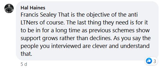 The simple truth seems to be that BSfE do think all these things apply to us. This is confirmed by Hal Haines, “those who you interviewed are clever and understand that.” Posted on a public forum, & highly revelatory, it gives little hope for the prospects of mutual respect.(10)