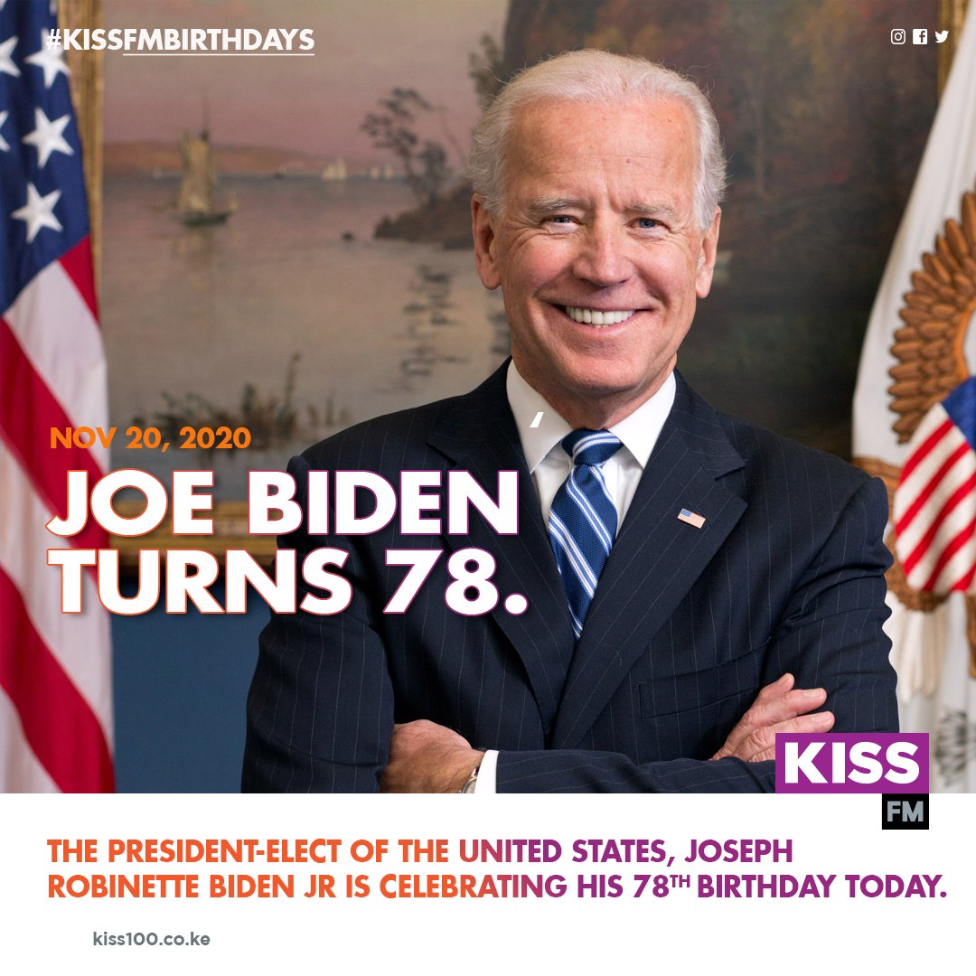 Happy birthday Joe Biden!
He sure got the best pre-birthday gift.. 