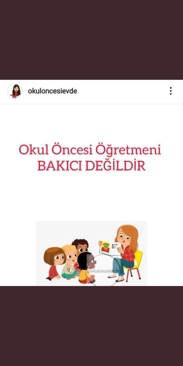 IsSarkoy's tweet photo. Okul Öncesi Öğretmenleri ile ilgili olan genelge iptal edilmelidir. #bakıcıdegilogretmeniz https://t.co/XTPETk7xJG