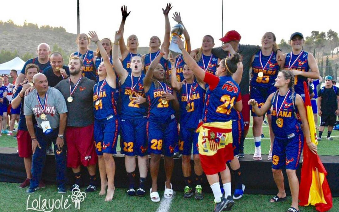 FEFA_Spain's tweet photo. ⚠⚠ ¡¡ATENCIÓN!!⚠⚠
‼🇪🇸 ESPAÑA, sede del MUNDIAL de #FlagFootball 🏈 de 2021‼
📅 ¡¡La cita, del 6 al 10 de octubre en Palma de Mallorca!! 
👉 https://t.co/ZdFcNU8mzZ
#EnjoyFutbolAmericano #TeamESP @IFAFMedia @deportegob @ajuntpalma @ConselldeMca @goib https://t.co/84fOjYvrqB