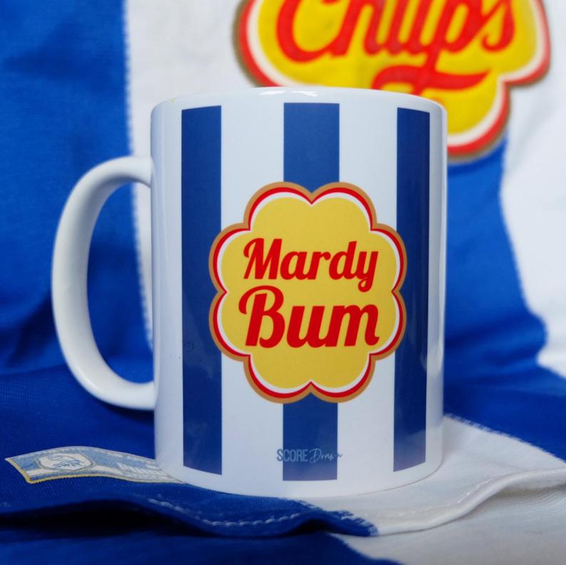 ScoreDrawn's tweet photo. Happy #NationalFootballShirtDay! Check out our mugs for sale that are inspired by your favourite jerseys. https://t.co/YjGCJfOlyQ #SWFC #EFC #LUFC #SUFC #LCFC https://t.co/z6DGZbDmUV