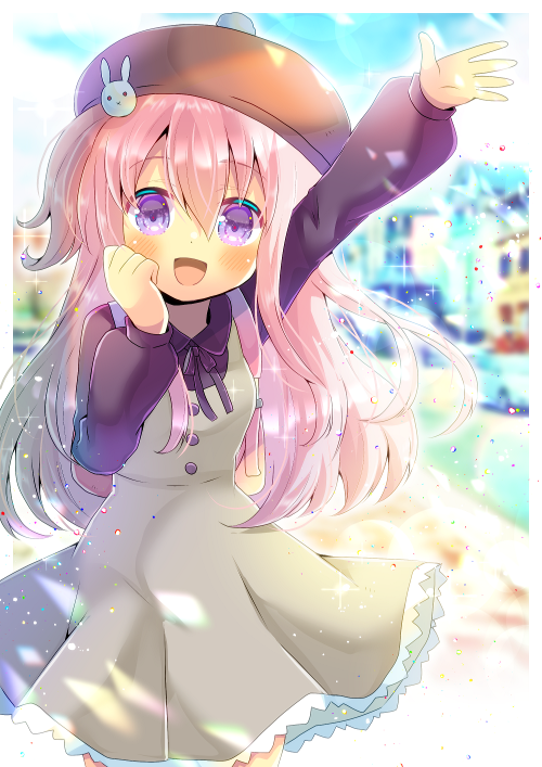 温泉むすめのこんぴら桃萌を描かせて頂きました 私服正直めっちゃ好み 秋っぽく ヒヨヨ 新刊委託中 Skeb受付中のイラスト