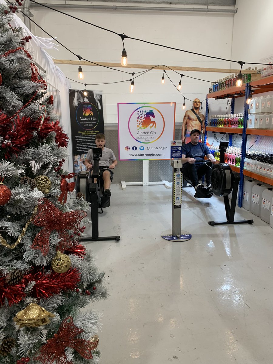 AintreeGin's tweet photo. We are rowing 3000 miles up to Christmas to fund raise for Radio City Cash for kids Mission Christmas. 
Great start week 1/6
Thank you Liverpool! 👏👏 
To donate or take part, go to our website https://t.co/K227Dcj0SB 
#Liverpool #cashforkids #aintree #aintreegin https://t.co/rx5hHLjHJ0