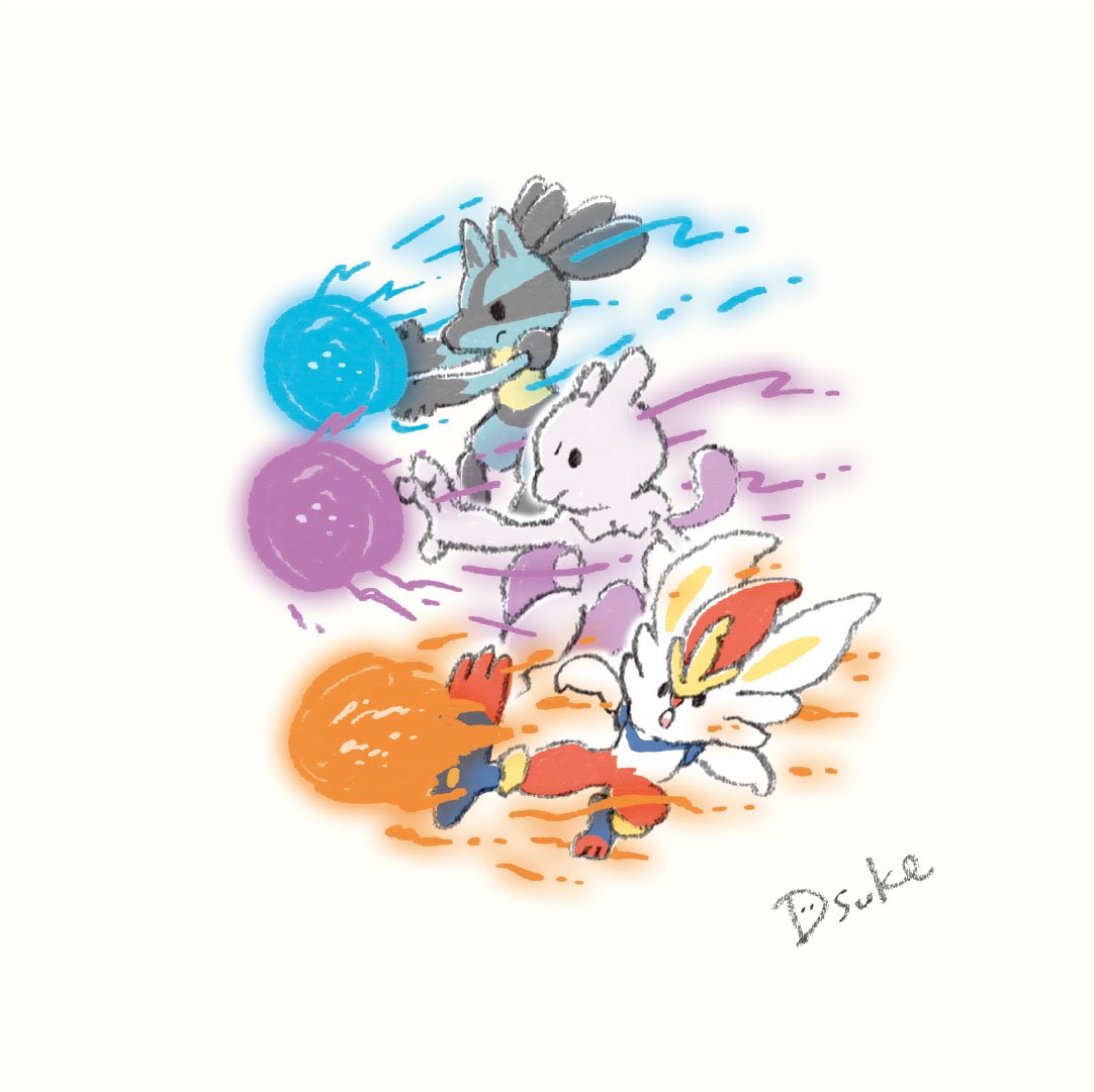 ドラゴンボール ミュウツーかっこよかったですね ドラゴンボールみたいなの描きましたw ゆる Dsuke ゆるイラストのイラスト