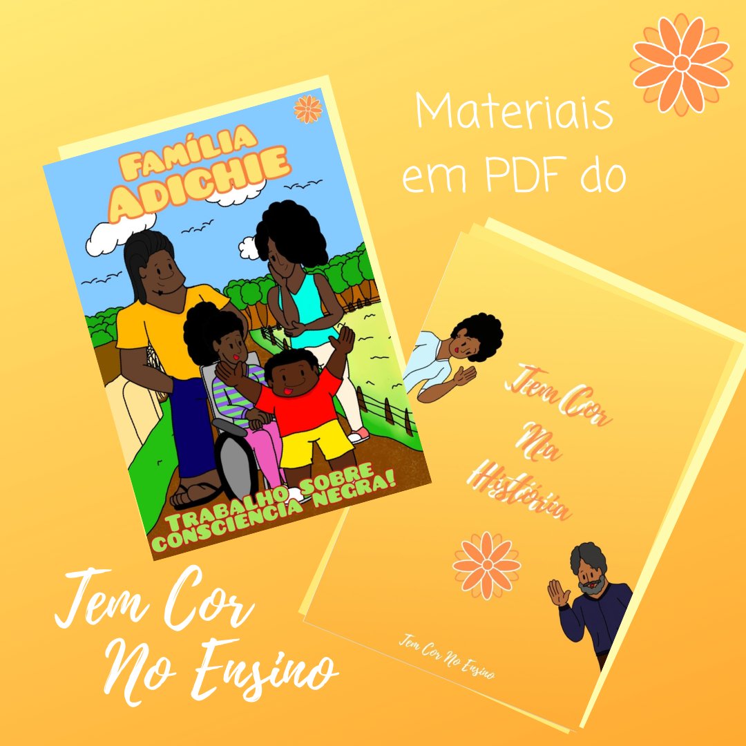 KellVila's tweet photo. 20 de Novembro e eu vim aqui dizer que a HQ da Família Adichie e a cartilha "Tem Cor Na História", com participação e revisão dos historiadores Ana Flávia Magalhães Pinto e Flávio dos Santos Gomes, já estão disponíveis pra download nesse link aqui:
https://t.co/Lihn57XRoz https://t.co/txGFrv3JGC