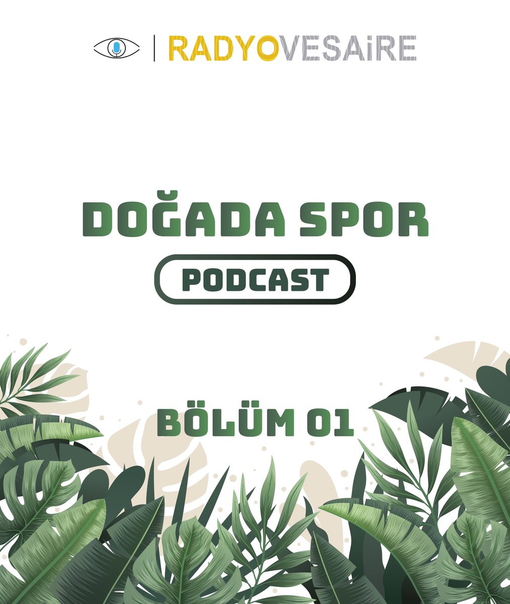 Doğada Spor’un ilk bölümüne RadyoVesaire Youtube kanalından ulaşabilirsiniz! Keyifli dinlemeler🎙🌿