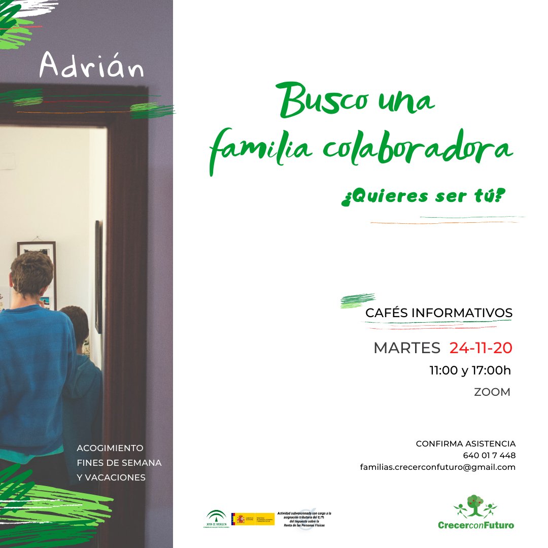 ongCcF's tweet photo. 🔸🔸🔸Buscamos familias colaboradoras para niñas y niños que viven en centros de protección en Andalucía. ¿Quieres ser tú?. https://t.co/S9p5XOuk0f