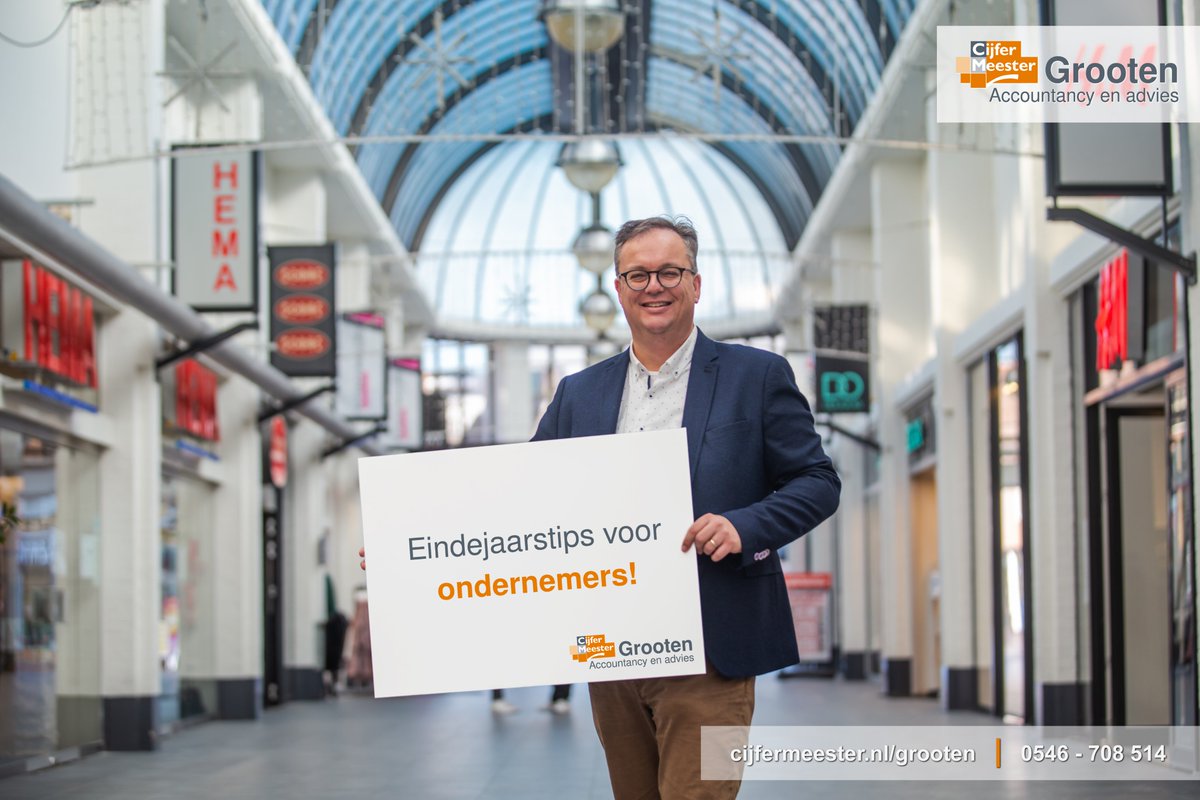 Als ondernemer kunt u in 2020 nog acties ondernemen om fiscaal voordeel te behalen. Weet u welke acties dit zijn ? Download dan: nba.nl/nieuws-en-agen… Meer weten? 0546 - 708 514 
cijfermeester.nl/grooten
#almelo #accountant #tubbergen #twente #hengelo #enschede #ondernemers #mkb