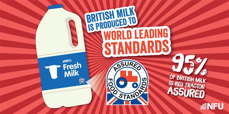 British dairy farmers are proud to produce your food. Trust in our high welfare, sustainable and progressive farming methods and support British agriculture, whilst fuelling yourself with delicious and nutritionally complete dairy products. 
