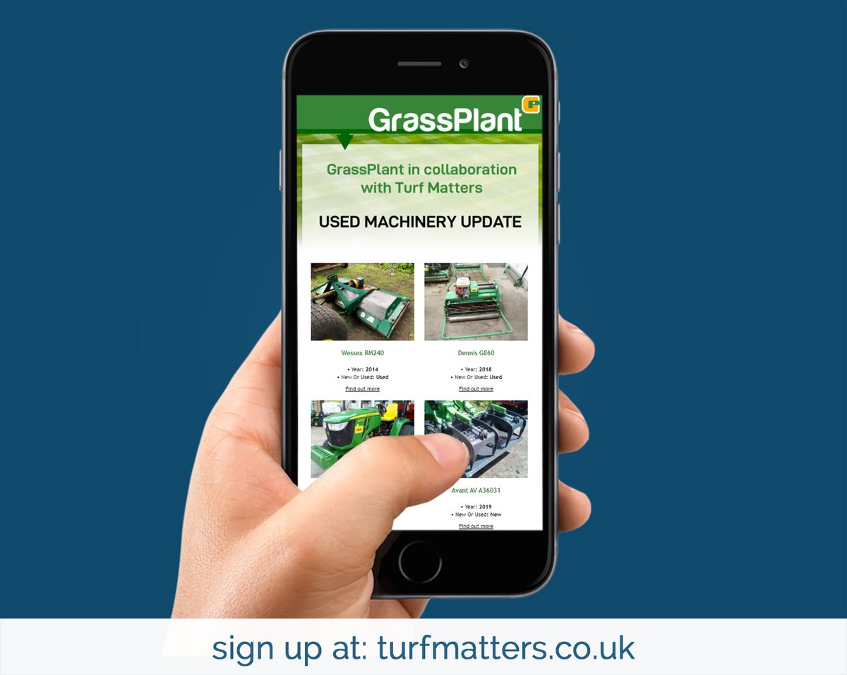 Keep up to date with all the latest product listings with our Used Machinery e-newsletter, in association with <a href="/GrassPlantUK/">GrassPlant UK</a> 👉 bit.ly/3m11skk