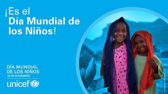 UNICEF_CLM's tweet photo. ¡Hoy es nuestro día favorito del año: 
el #DíaMundialdelosNiños! 
A pesar de lo complicado que está siendo este año vamos a celebrarlo. ¿Te unes? Cuéntanos lo que tenéis preparado https://t.co/pTTI1UoaGU