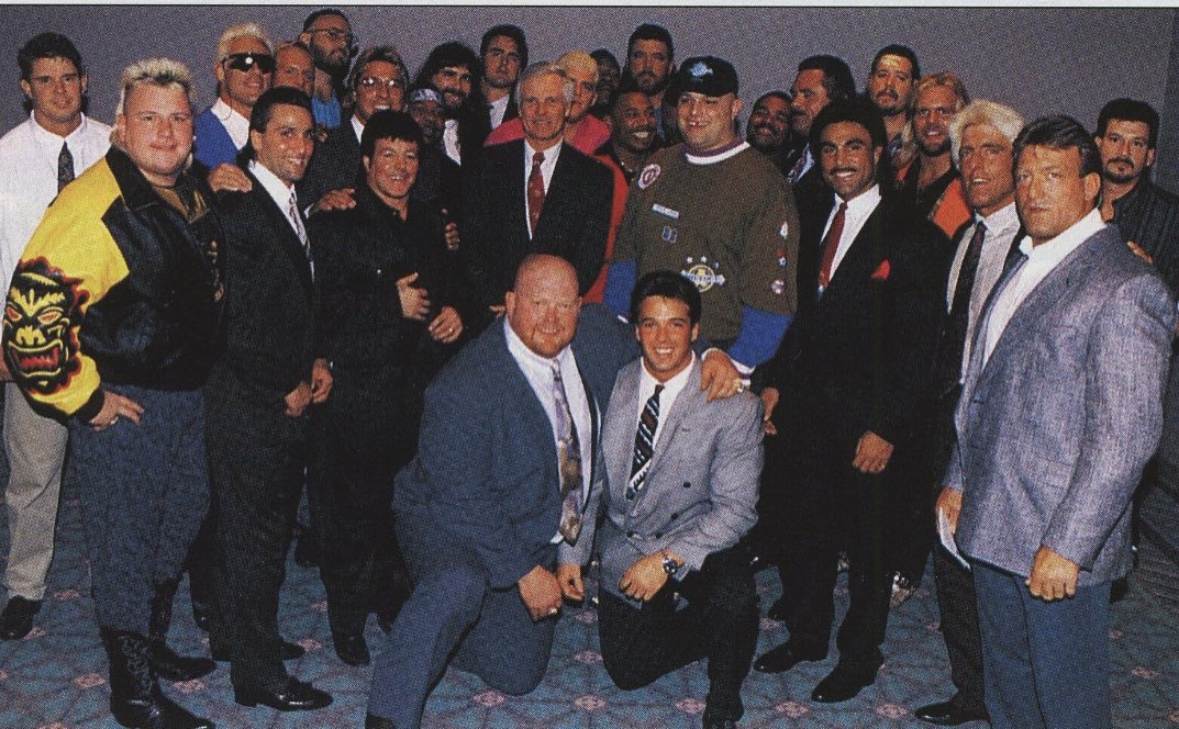 Happy 82 birthday to Ted Turner our former boss at WCW. 