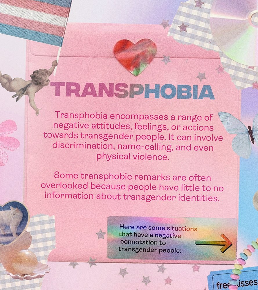Self-check! 🌱 Have you assessed yourself for any inner transphobia? 🔍🌟

No matter how educated and progressive a person is,📚 it is still inevitable for them to fully rid of the stigma and discrimination from within 💢💬

#TransAwarenessWeek 
#TransDayOfRemembrance 
#TransWeek