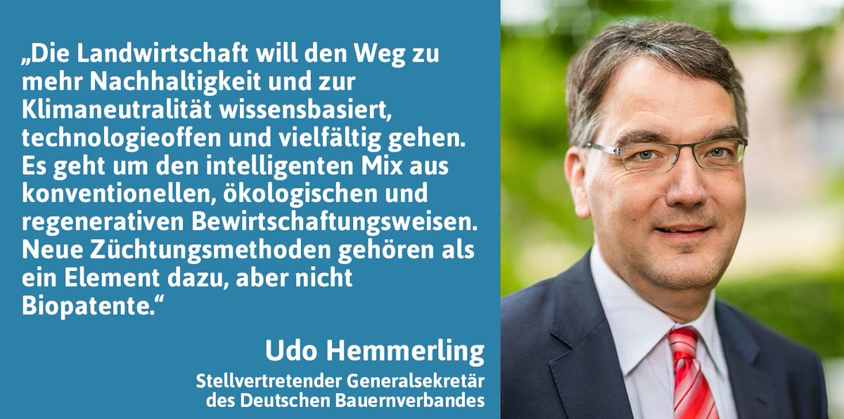 "Wir hoffen, dass die Grünen ihren Anspruch einer wissensbasierten Politik einlösen“ so <a href="/UHemBer/">Udo Hemmerling</a>, stellvertretender Generalsekretär des Deutschen Bauernverbandes, im Hinblick auf den Auftakt des Parteitags der <a href="/Die_Gruenen/">BÜNDNIS 90/DIE GRÜNEN</a> #dbdk20