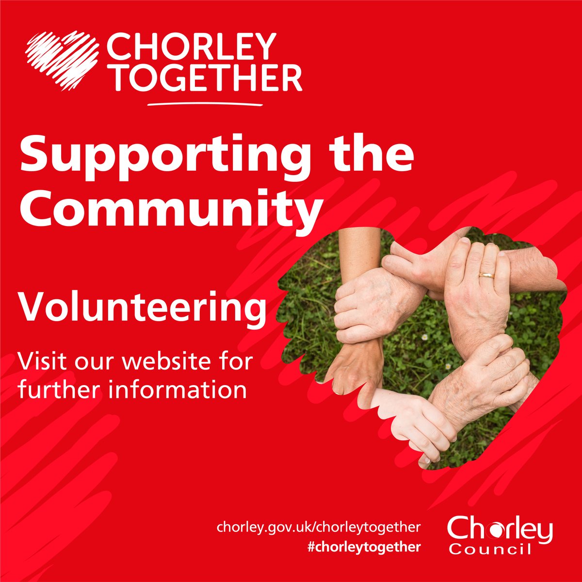 Become a volunteer befriender

If you want to become a volunteer please email communities@chorley.gov.uk

Befriending Essentials Training
Tuesday 24th November 5-7pm Lancashire Life savers
To book: portal.mis.nelsongroup.ac.uk/Page/U_PublicC…