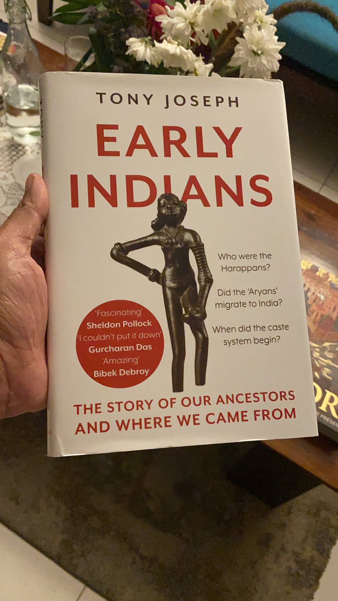 Can’t miss this one by  @tjoseph0010 if interested in the history of Harappans and human migration into the subcontinent. Brings in new findings from genetics and integrates it with current knowledge of archeology and anthropology 5/n