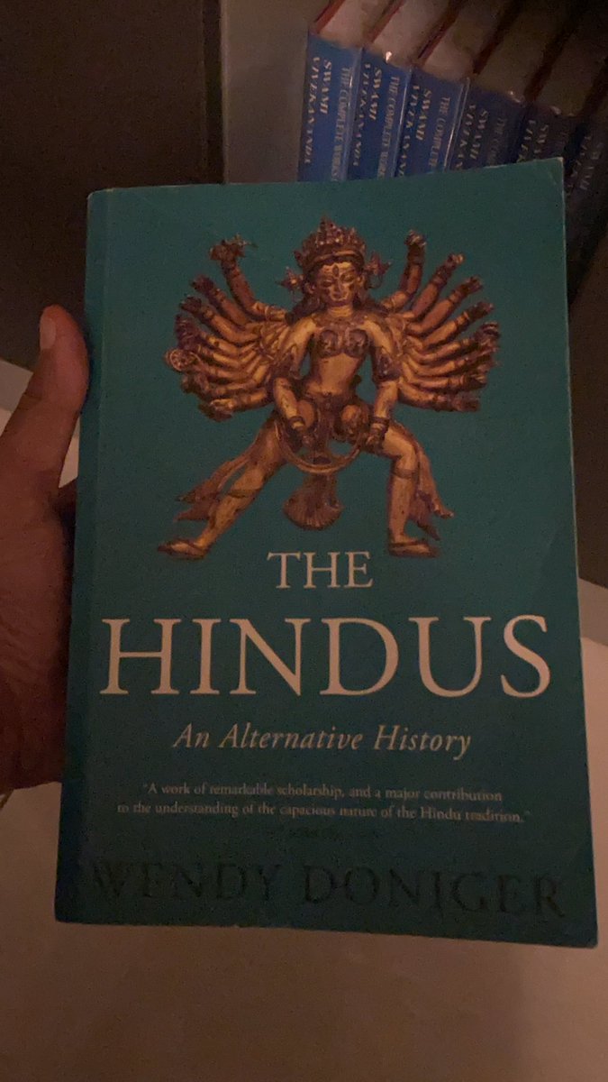 While this got mired in controversy due to the witty and at times caustic take by the author, it’s again a must read for anyone trying to understand the subcontinent and its culture better.  @The_Hindus 9/n