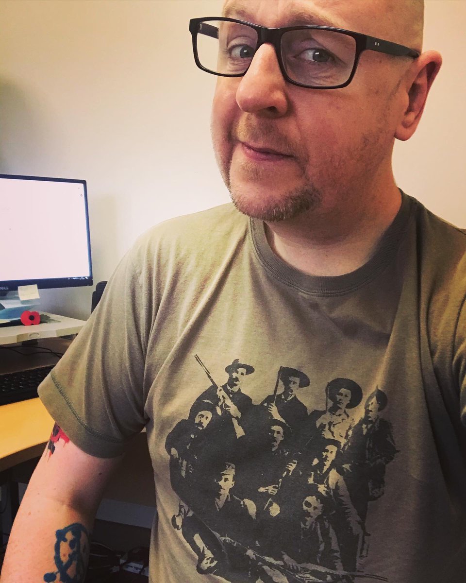 Partyminge's tweet photo. Band T-shirt Day 2020 - The Bandits, 2003 @bbc6music @b_uniquerecords #Liverpool #Bandits #Music #Scallyrock @istanbandit #takeitandrun #andbreatheout https://t.co/LPIRJxPrmW