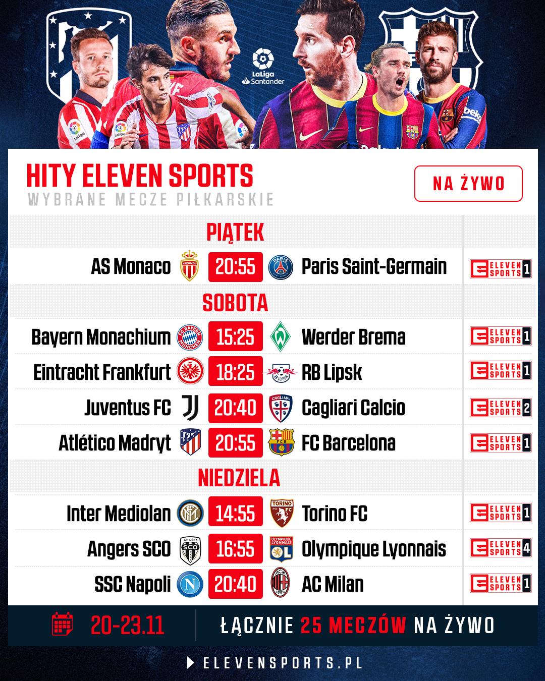 ELEVEN SPORTS PL on X