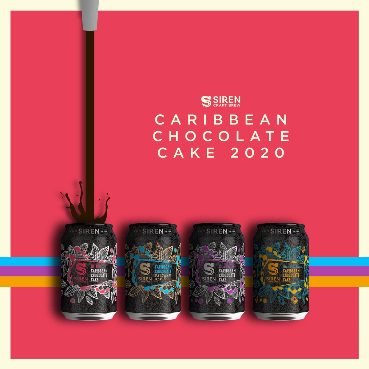 Official Launch of @SirenCraftBrew  Caribbean Chocolate Cake series at 2pm today.#CCC2020  #craftbeer #beer #beerlovers #beerloversofoxford #drinkcraft #drinklocal #Beerstagram #beersofinstagram #beerlover #beersnob #craftuk #drinkcraftnotcrap #craftnotcrap #craftbeergeek #cheers