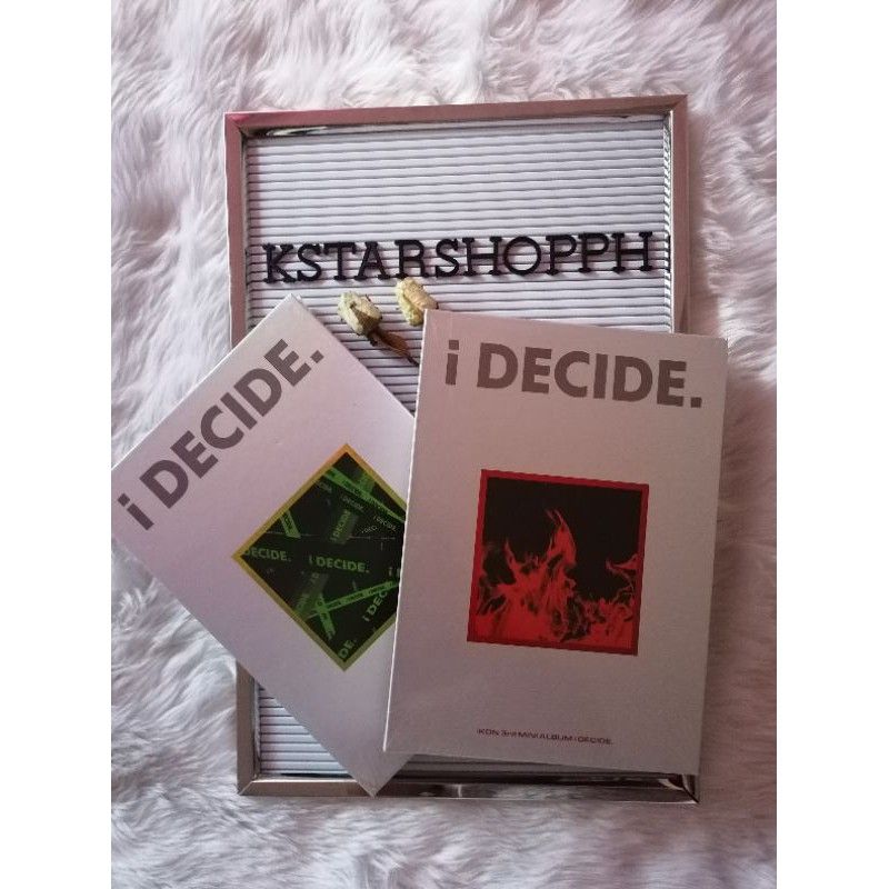kstarshoph's tweet photo. I'm selling [ONHAND] IKon- iDecide for ₱1,080. Get it on Shopee now! https://t.co/IA6OaIL8yi #ShopeePH https://t.co/XyA8UutuN2