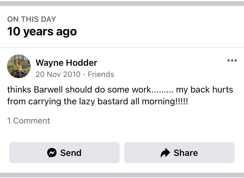 wendle80's tweet photo. @stylusnotneedle  old but gold . Facebook status a decade ago today ! #Goodtimes https://t.co/7KS6Drr6jd