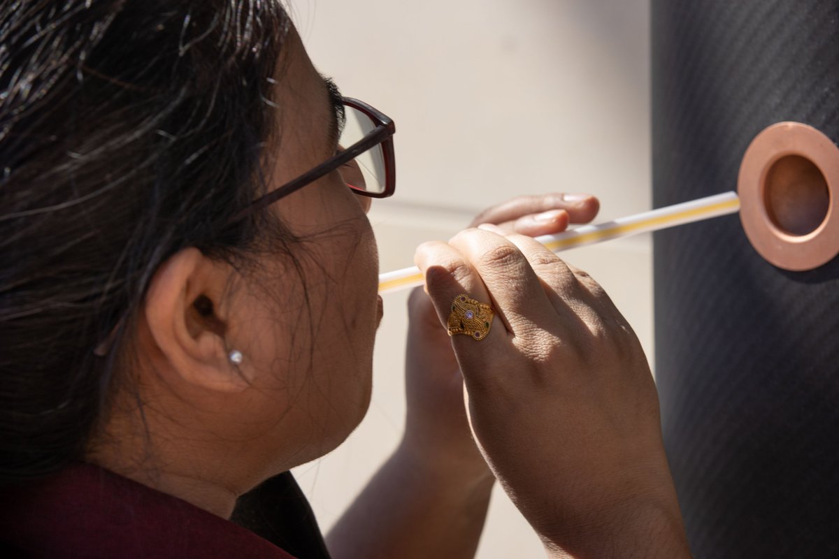 Texas A&amp;M researchers are working on a COVID-19 breathalyzer that could give you a positive or negative result in less than a minute! tx.ag/COVIDBreathaly… #tamu