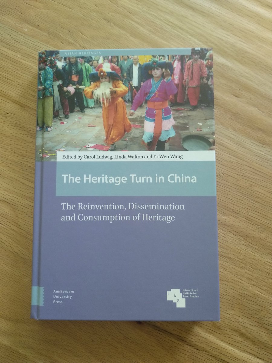 Pleased to announce publication of the volume: "The Heritage Turn in China: The Reinvention, Dissemination and Consumption of Heritage", edited by Carol Ludwig, Linda Walton and Yi-Wen Wang, published by Amsterdam University Press 2020. <a href="/AmsterdamUPress/">Amsterdam Univ Press</a> #criticalheritagestudies