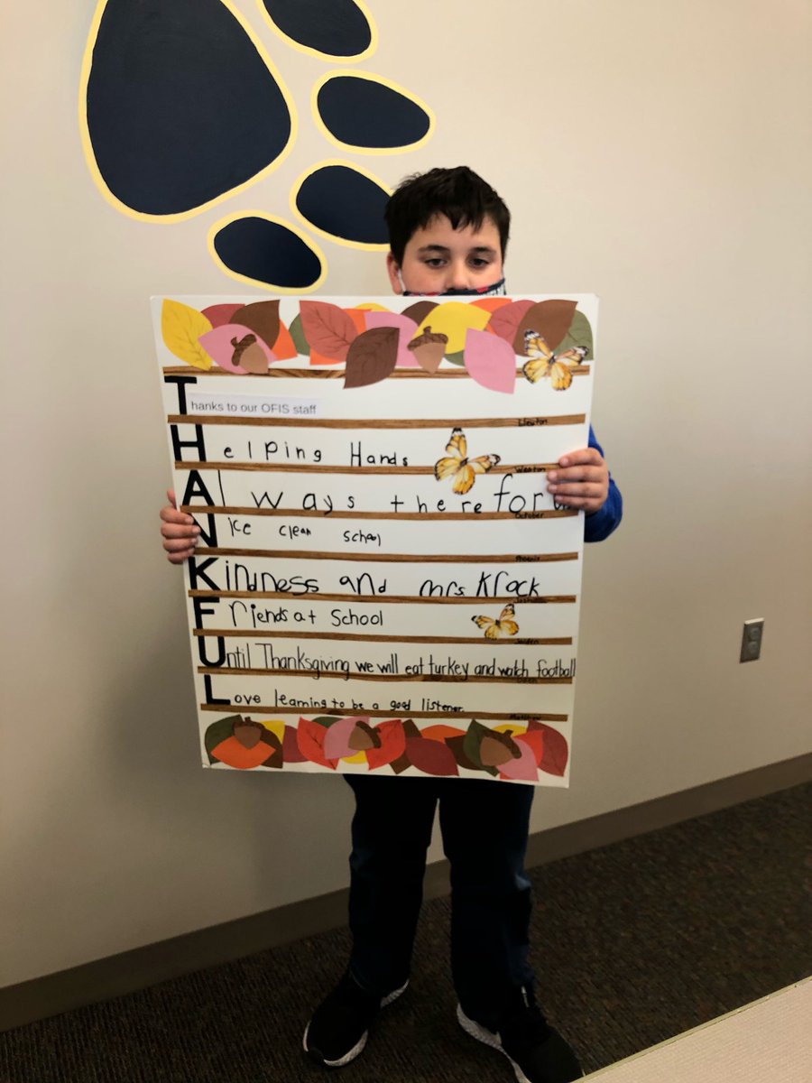 z_monarch's tweet photo. We are thankful for all of the staff @ofisbulldogs ! #thankfulproject #poetry https://t.co/EfPFtQ9Zik
