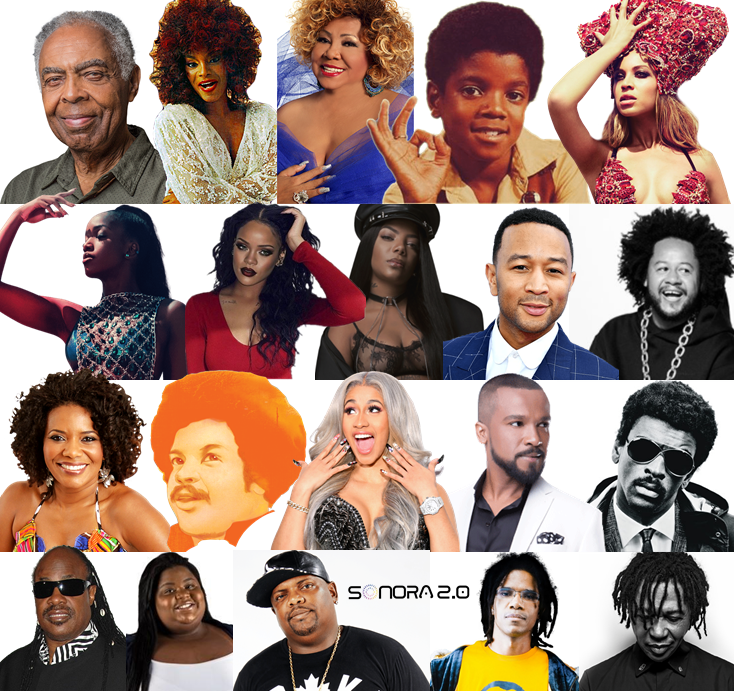 Sonora2pt0's tweet photo. Segue a nossa homenagem a tantos artistas negros que nos presenteiam com muita arte e que protestam contra as injustiças sociais em suas músicas. 

Quanto mais colocarmos em evidência pessoas negras, melhor para a sociedade.

#diadaconsciencianegra #vidasnegrasportam https://t.co/txQZV14PQq