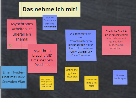 miasanmetz's tweet photo. #Kudos für die Organisation an @st0rz &amp; @NickiSeSe @goldannamaria &amp; @mrupilo &amp; Sebastian Raguseo @TechDivision, für den Impuls von @snowded &amp; für viele tolle Gedanken von @gebhardborck @BarbaraBucksch @wagnerdennis @gazebo_c @ThomasRJaeger &amp; vielen mehr... #ascmuc @AgileScaleCamp https://t.co/P61qyPPYoT