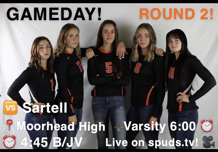 It’s game day! Watch live on spuds.tv at 6!