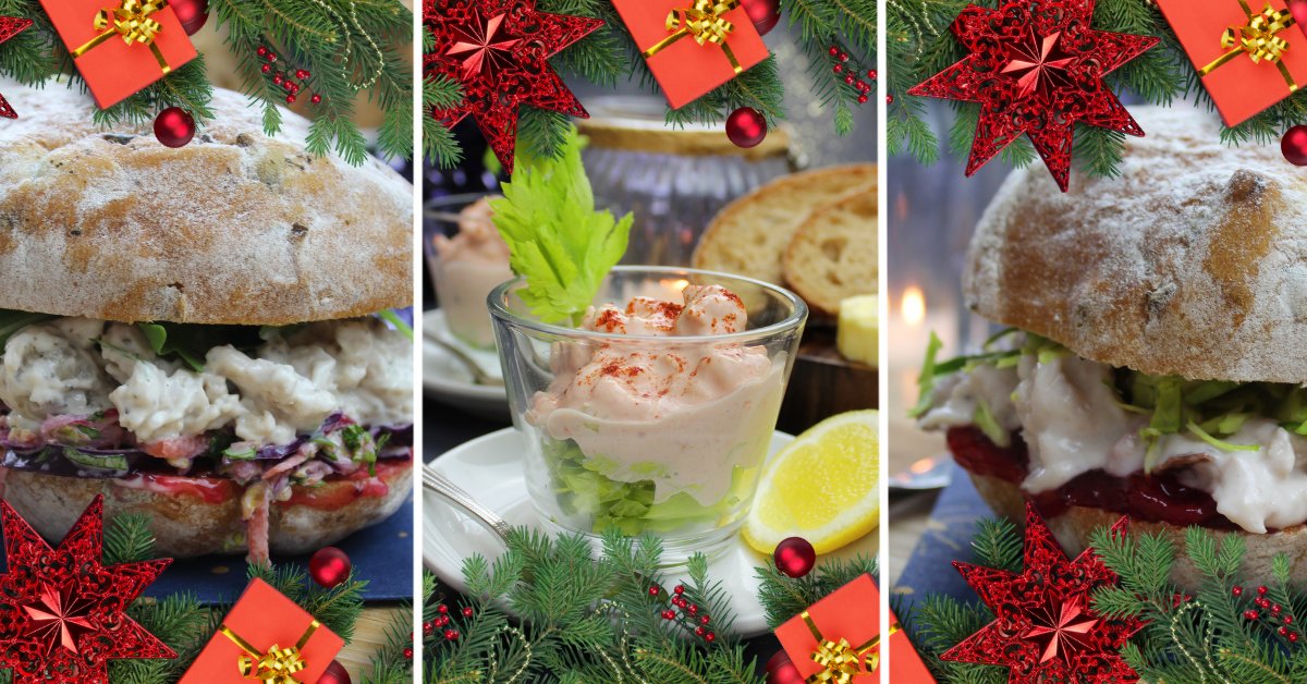 Not long to go now! This Christmas it's all about versatility, like our festive essentials from #LoveFresh. Why not try our Christmas Cracker,  Prawn Marie Rose or Turkey Sage &amp; Onion fillings in your festive sarnies? #christmasfood #sandwich #foodservice calderfoods.co.uk